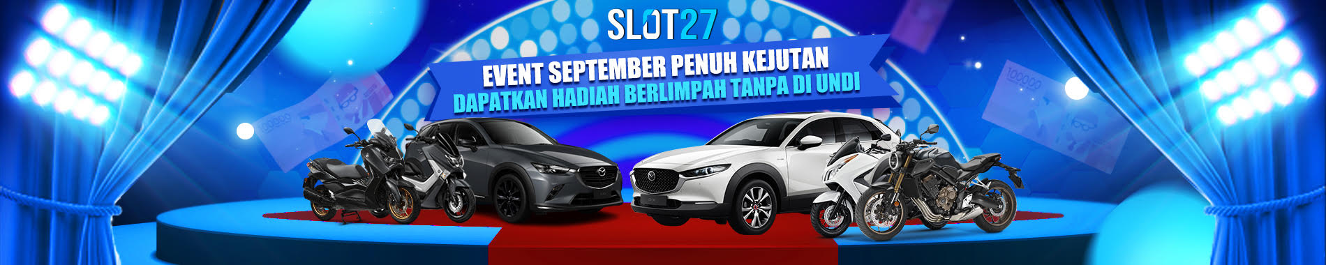 EVENT SEPTEMBER PENUH KEJUTAN DAPATKAN HADIAH BERLIMPAH TANPA DI UNDI